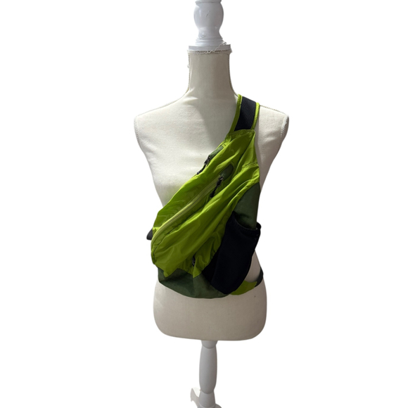 Patagonia Handbags - Women's Patagonia Green & Black Sling Bag One Size